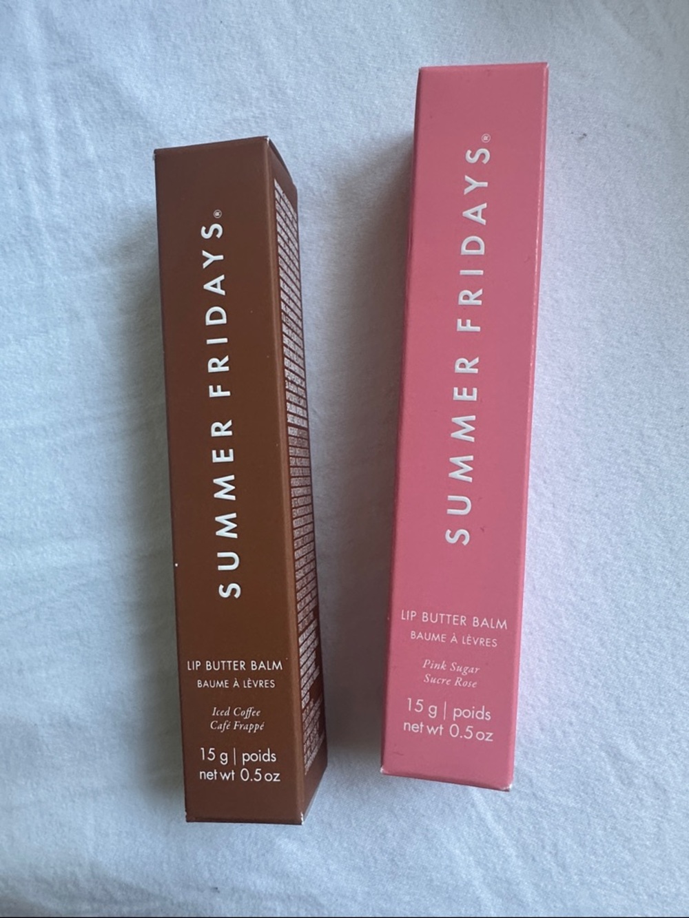 Summer Fridays Lip Butter Balm Duo - Pink & Brown